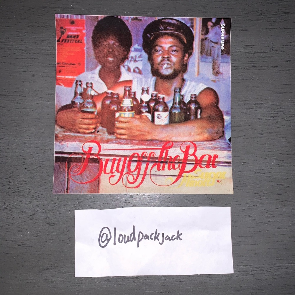 Supreme stickers